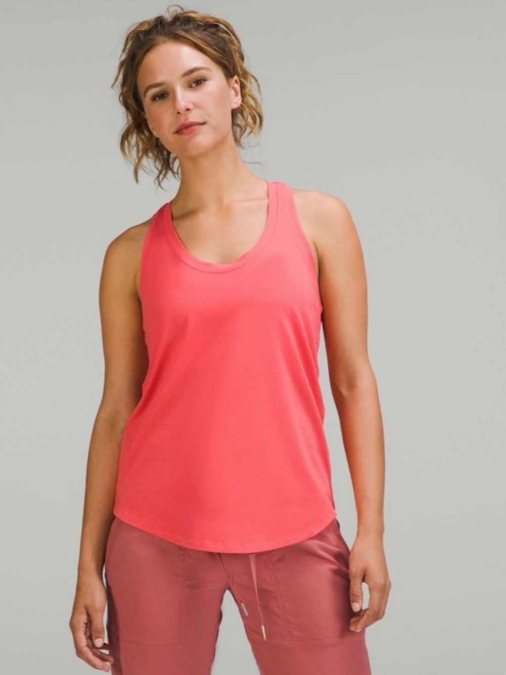 Lululemon Love Tank Top | Pale Raspberry | Size Medium